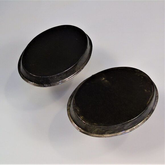 Vintage Lacquer Trinket Trays Still Life Floral - Picture 4 of 7